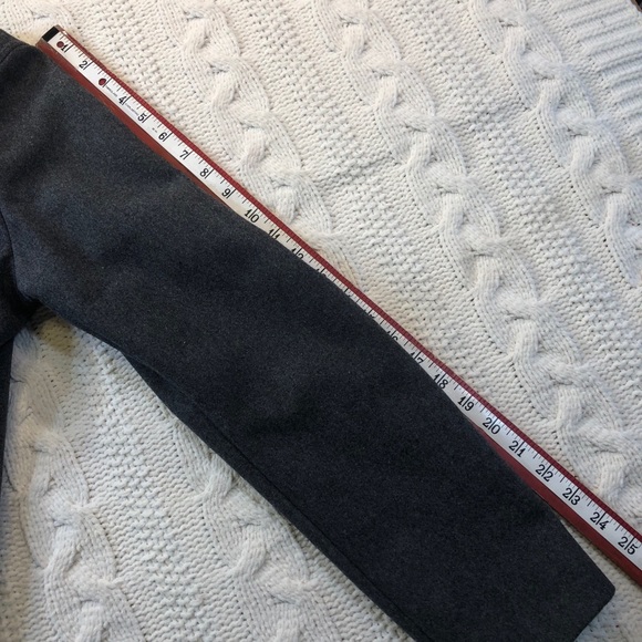 Gap grey wool blend biker jacket sz L - Picture 9 of 10